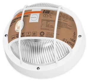 Osram - Външна стенна лампа BULKHEAD 1xE27/10W/230V Ø 19 см IP54 бяло
