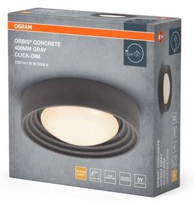 Osram - димируема LED таванна лампа ORBIS CONCRETE LED/18W/230V Ø40 cm сива/бетон