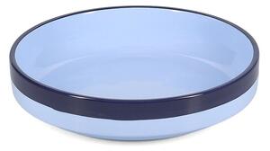 Синя супена глинена чиния ø 21 cm Duo – ONA