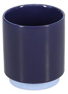 Тъмносиня глинена чаша 270 ml Duo – ONA