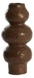 Кафява керамична ваза (височина 33,5 cm) Rogano – Light & Living