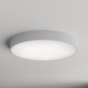TEMAR LIGHTING Таванска лампа Cleo 600, Ø 60 cm сива, Затъмняване, Сив, Дневна/трапезария, Метал, Модерен