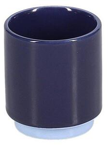 Тъмносиня глинена чаша за еспресо 130 ml Duo – ONA