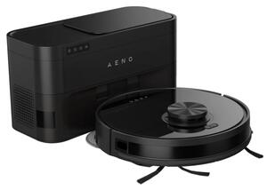Прахосмукачка робот AENO ARC0005S, 4000Pa, 3000 mAh, 120 m2, Картографиране, Wi-Fi, Гласови команди, Автономия до 120 min, Черен