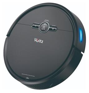 Прахосмукачка робот Oliver Voltz OV51004A, 4400mAh, 600 мл, До 200 m2, Wi-Fi, Tuya Smart, Дистанционно управление, Жироскоп, Черен