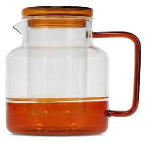 Стъклен чайник в кехлибарен цвят 950 ml Liv – ONA