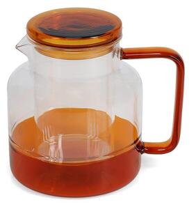 Стъклен чайник в кехлибарен цвят 950 ml Liv – ONA