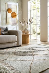Килим Asterix Linear, бежов, натурален, 120x170 см, Flair Rugs