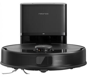 Прахосмукачка робот Roborock Q10 PF+, 10000 Pa, 150 мин, 0.35 л, Wi-Fi, Сухо/мокро, Автоматично повдигане на мопа, 360° LiDAR, 3D картографиране, Гласово управление, Черен