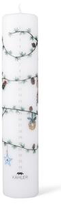 Свещ с коледен мотив Hammershøi Christmas – Kähler Design