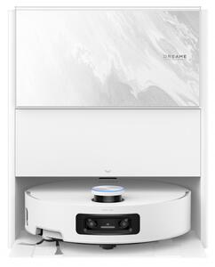 Прахосмукачка робот Dreame Aqua 10 Ultra Track Complete RLR81CE-1-WH, 25000 Pa, 200 мин, 3.5/4 л, VersaLift DToF+OmniSight, AI камери, Гласово управление, Автоматизация, Бял