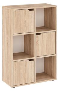 Книжна лавица Bookel Pako World Sonoma 59,5 x 27,5 x 89 см