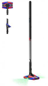 Вертикална прахосмукачка Dyson PencilVac Fluffycones 492689-01, 55 AW, 30 мин, 80 мл, 140000 Hyperdymium™, Ултратънък дизайн, LED осветление, Черен