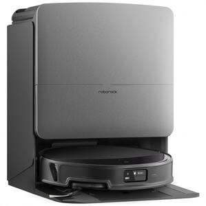 Прахосмукачка робот Roborock Saros 20 Black, 65W, 36000 Pa, 259 мл/2.5 л, AdaptiLift 3.0, Сухо и мокро почистване, StarSight 2.0, 200 мин автономност, Черен