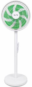 Вентилатор Elite EFS-1344, 40W, 30 см, 3 скорости, Осцилация, 7 перки, Бял/зелен