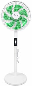 Вентилатор Elite EFS-1345, 40W, 30 см, 3 скорости, Осцилация, 7 перки, Бял/зелен