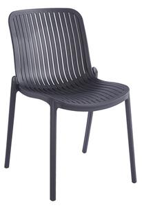 Стифиращ се градински стол, Teragi, антрацит, 43.5x58x82 см