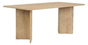 Трапезна маса от декор от дъб 90x180 cm Linza – Kalune Design