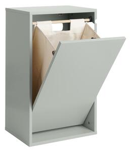 Сиво-син стенен кош за пране Laundry Box – ReCollector