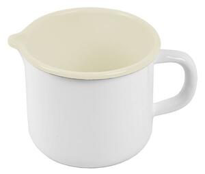 Бяла чаша 1,12 l Enamel – Ego Dekor