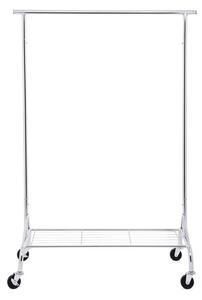 Закачалка на колелца Songmics сребриста 102x39x6.5 см