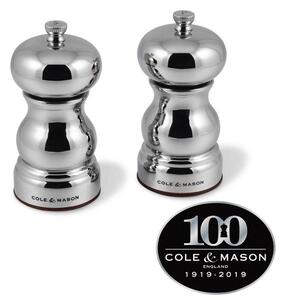 COLE&MASON Комплект мелници за сол и пипер “KNIGHTSBRIDGE CENTENARY“