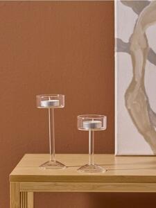 Sinsay - Комплект прозрачни свещници 2 pack - clear