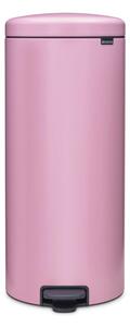 Кош за боклук с педал Brabantia NewIcon 1010443, 30 л, Плавно затваряне, Противоплъзгаща основа, Розов