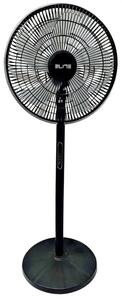Вентилатор Elite EUSFS-1433BL, 40W, 40 см, 3 скорости, Таймер 9 ч, Черен