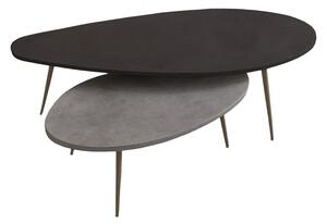 Комплект масички за кафе 2 части Monty Carbune 116x46x46 cm