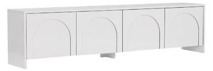 Бяла маса за телевизор 180x45x32 cm Aurelia – Kalune Design