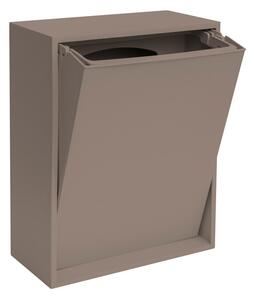Светлокафяво кошче за боклук за рециклиране/стенно от рециклирана пластмаса Recycling Box – ReCollector
