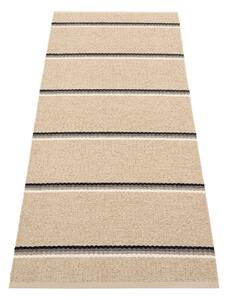 Бежова пътека за открито и закрито 70x180 cm Olle Mud Beige – Pappelina