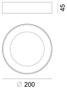 Globo 32136D - LED Екстериорна лампа SURA LED/12W/230V IP54