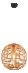 Globo 15368H - Пендел HILDEGARD 1xE27/60W/230V бамбуков
