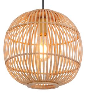 Globo 15368H - Пендел HILDEGARD 1xE27/60W/230V бамбуков