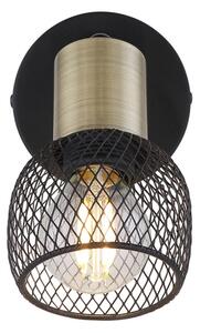 Globo 54028-1 - Стенен прожектор, луна FIASTRA 1xE14/40W/230V