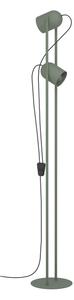 Eglo 44137 - Подова лампа TILSTON 2xE14/8W/230V зелена