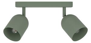 Eglo 44133 - Точково осветително тяло TILSTON 2xE14/40W/230V зелено