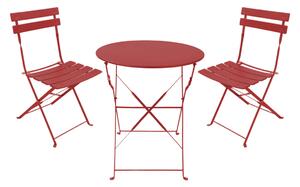 BISTRO SET Градински мебели Теракота 400-000015