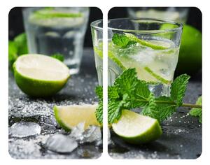 Комплект от 2 стъклени аспиратора с, 52 x 30 cm Mojito - Wenko