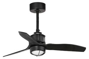 FARO 33424WT1N - димируем LED вентилатор JUST FAN S 16W/230V Ø 81 см черен WT + дистанционно управление