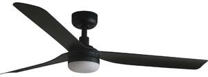 FARO 33815WT1S- димируем LED вентилатор PUNT M 18W/230V CCT Ø 132 см черен WT + DO