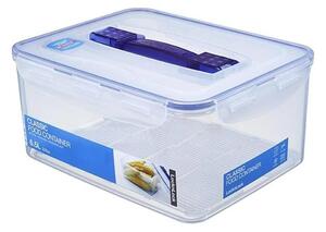 Контейнер за храна LOCK 6,5 l син/прозрачен