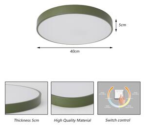 Brilagi - LED таванно осветително тяло POOL LED/48W/230V 3000/4000/6000K 40 см зелено