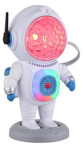 Globo 28084 - LED RGB настолна лампа COSMO LED/6W/5V космонавт бяла