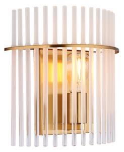 Globo 15698WM - Аплик GORLEY 1xE27/60W/230V златист