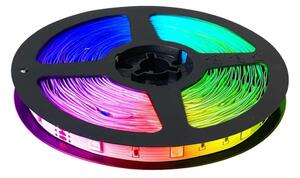 LED RGB Димируема лента LED/12,5W/230V 5 м + дистанционно управление