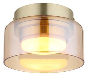Globo 16055DG - LED Плафониера HIGGINS 1xGX53/6W/230V Ø 13 см кафяв