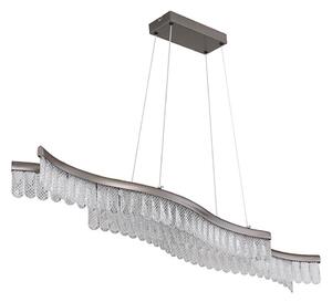 Globo 67348H - LED Пендел JULIET LED/35W/230V 3200K матов хром